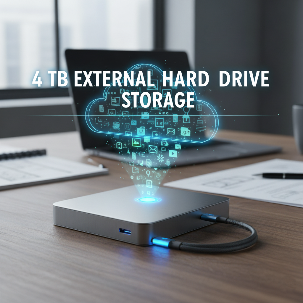 4 tb external hard drive store