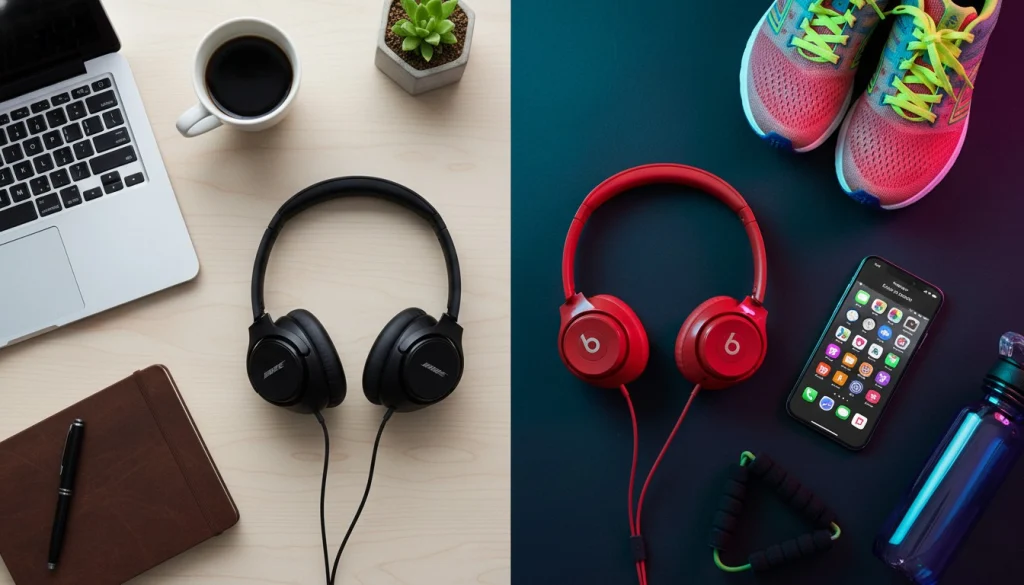 Bose vs Beats Headphones noise cancellation