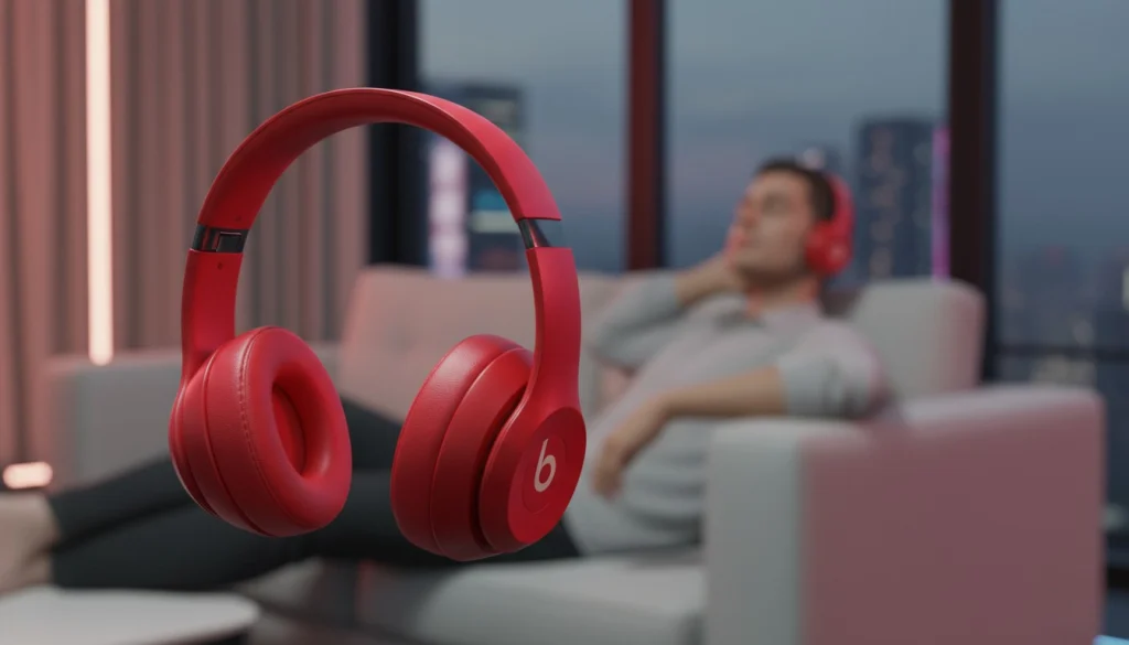 why are my beats headphones red