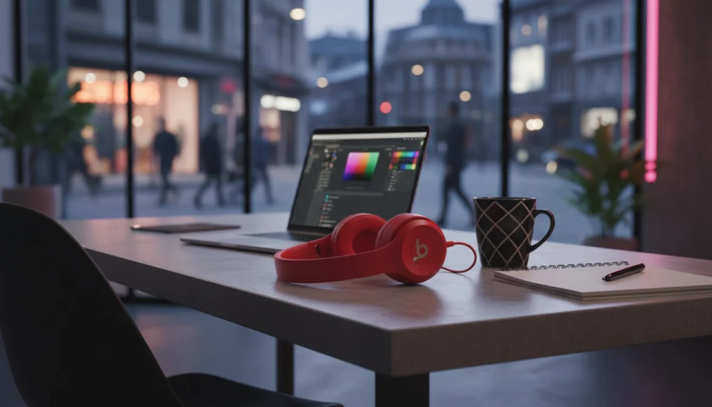 why are my beats red