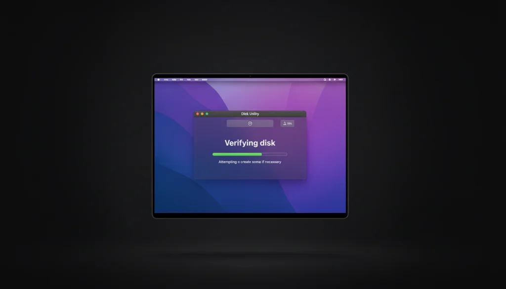 Resolving the Issue with Disk Utility
