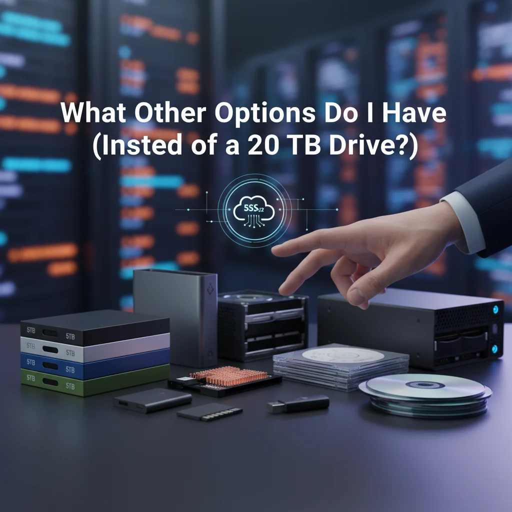 What Other Options Do I Have (Instead of a 20 TB Drive)