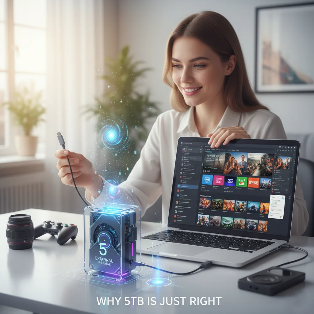 Why a 5TB External Hard Drive is Just Right for You