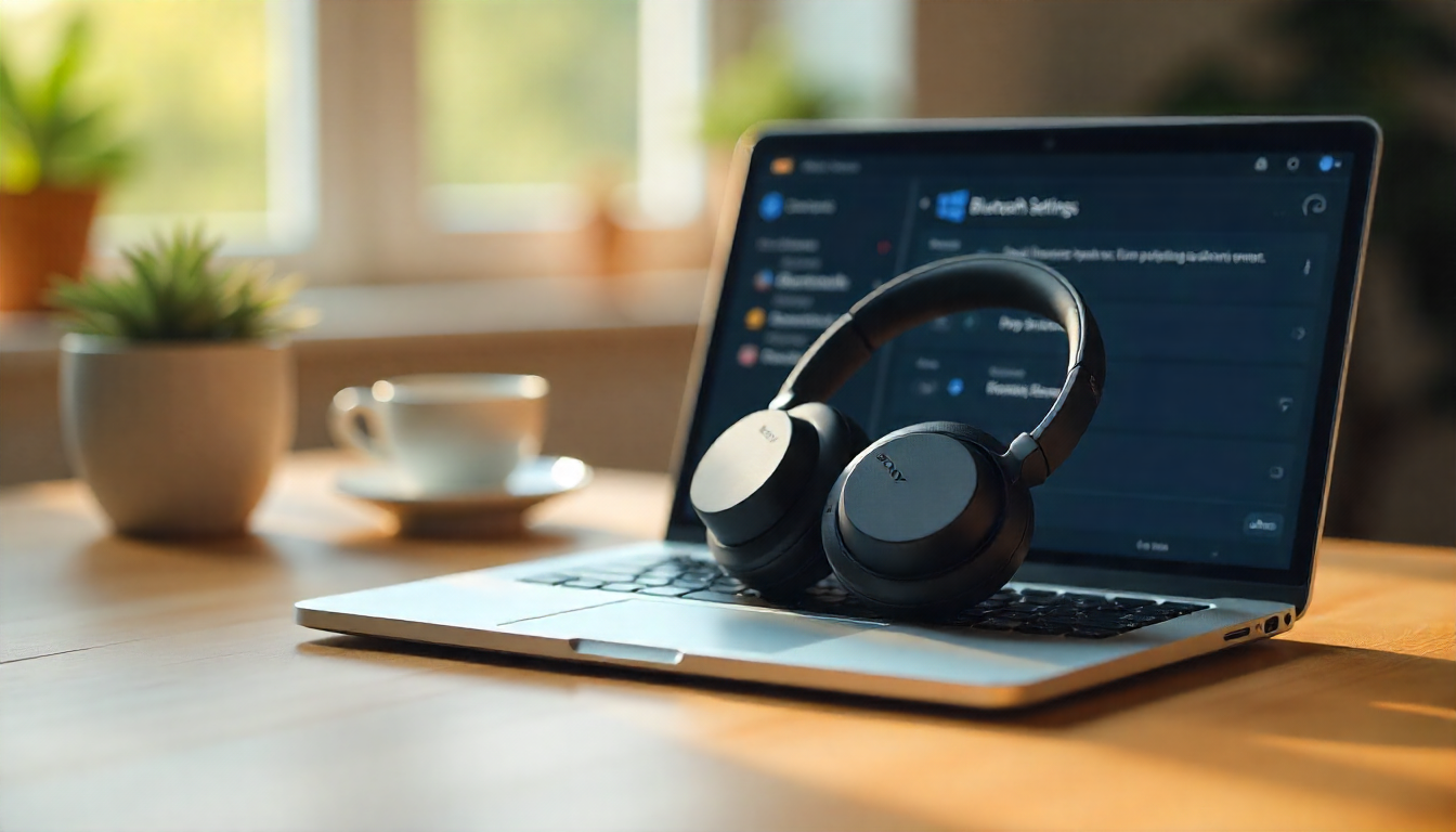 how to connect sony headphones to windows 11