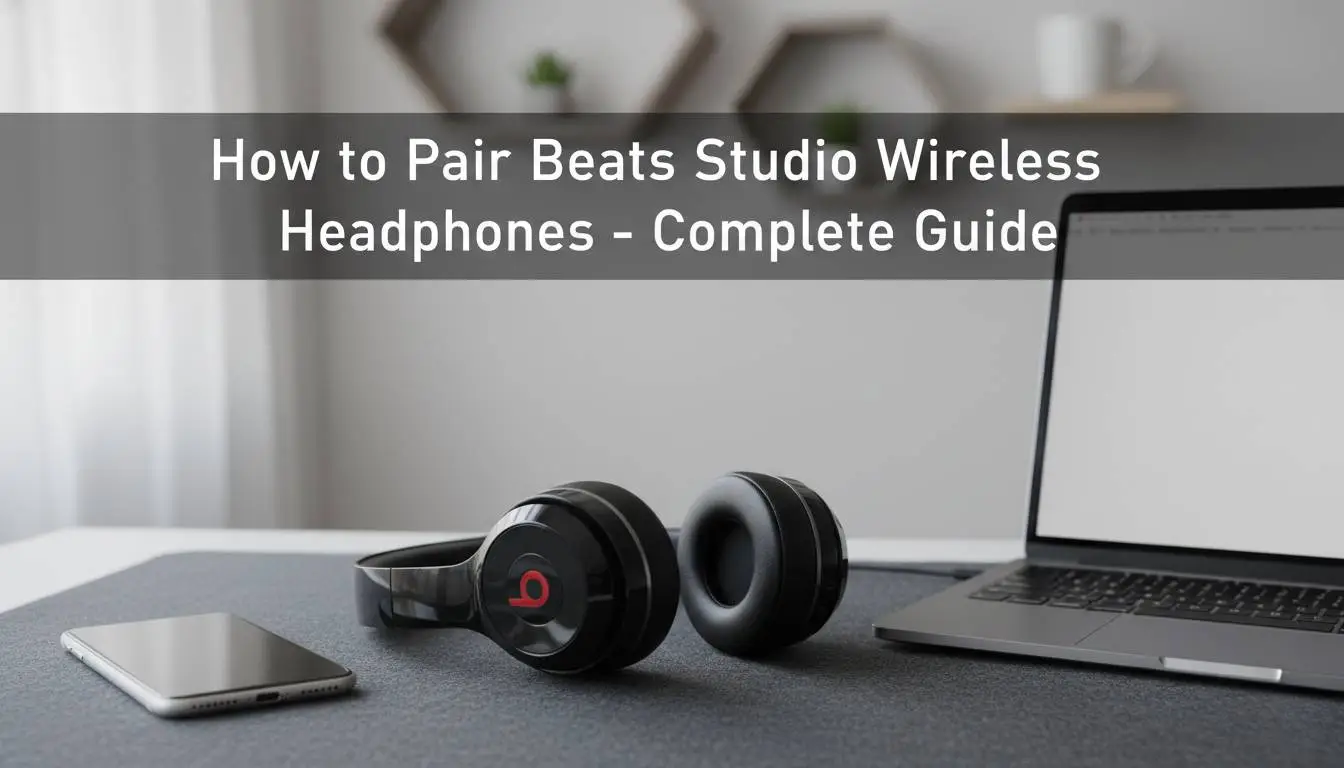 how to pair beats studio wireless headphones