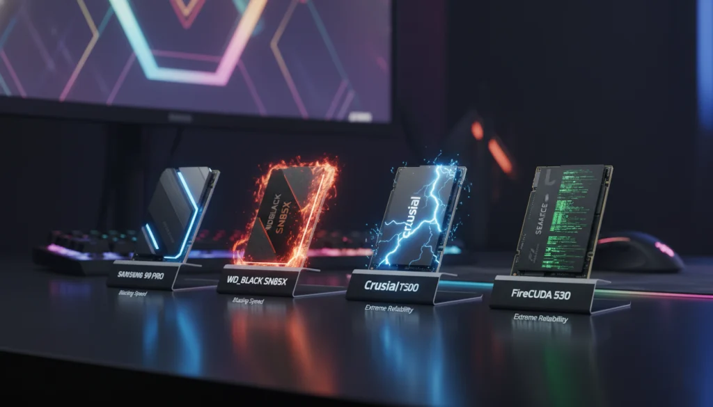 Recommended SSDs for Gaming