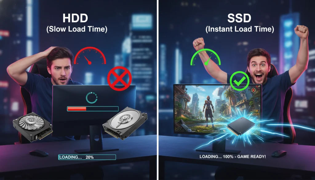 Why You Need SSDs for Gaming