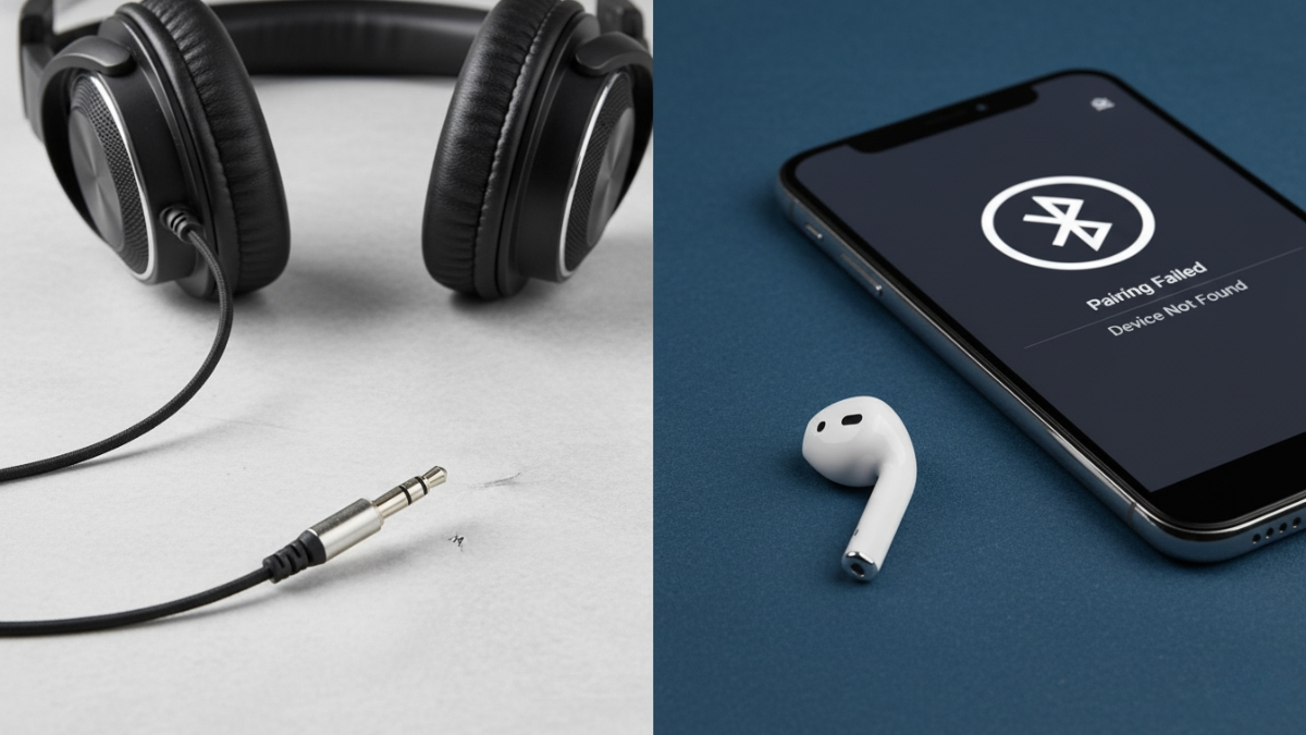 Wired vs Wireless Headphones Not Working