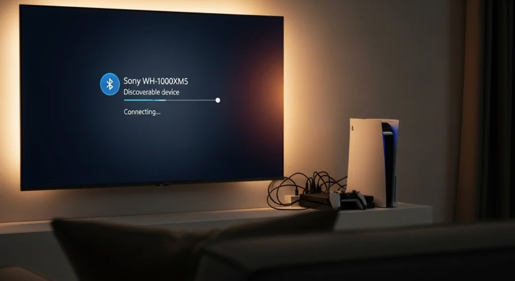 Connect Sony Headphones to TV and Gaming Console