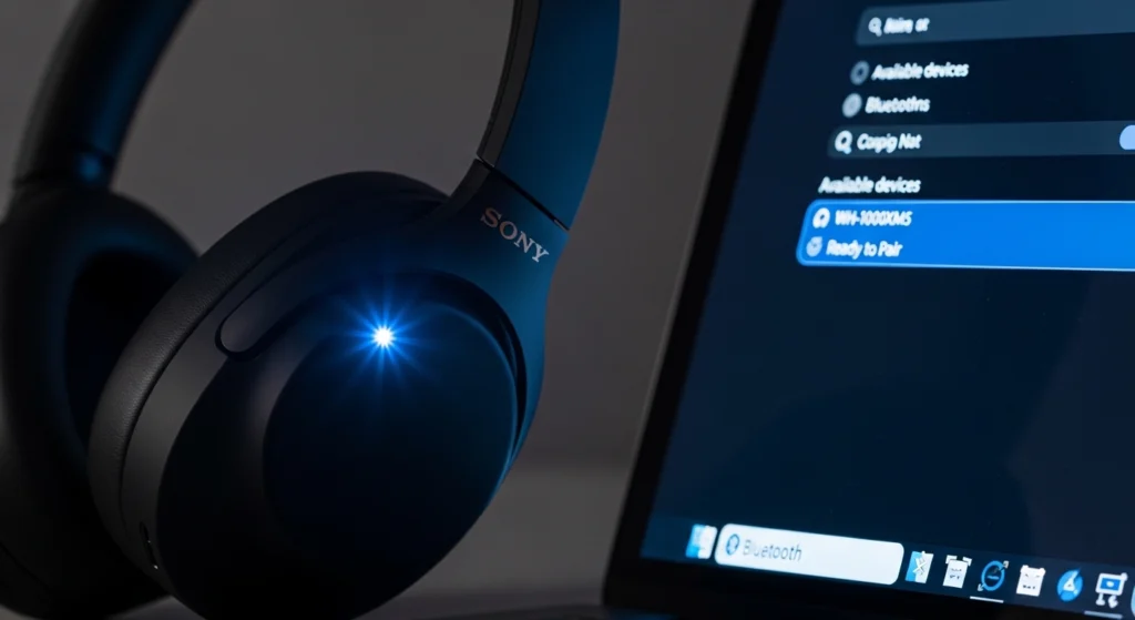 Sony Headphones Bluetooth Pairing with Laptop