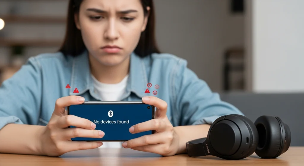 Sony Headphones Not Connecting