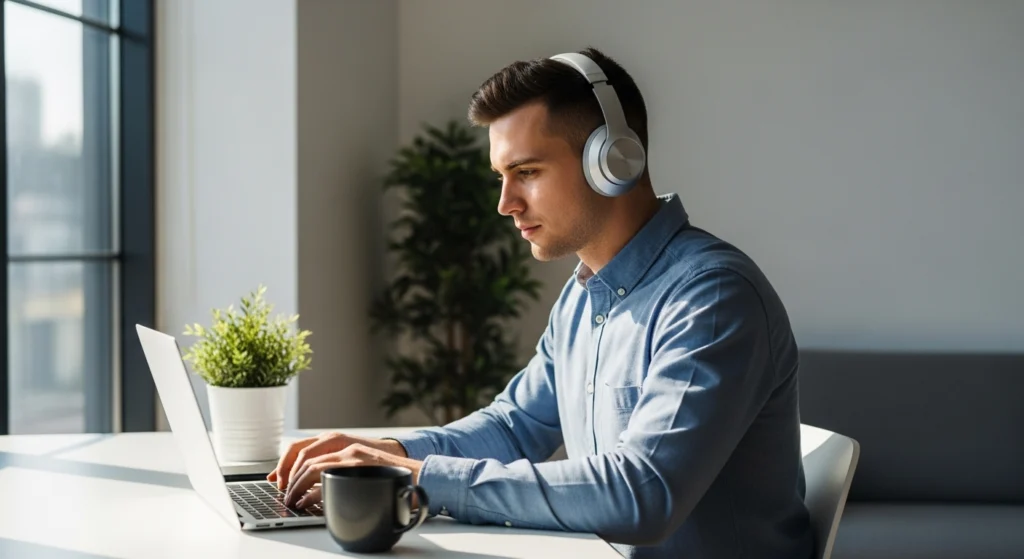 Using Headphones for Work and Music Daily